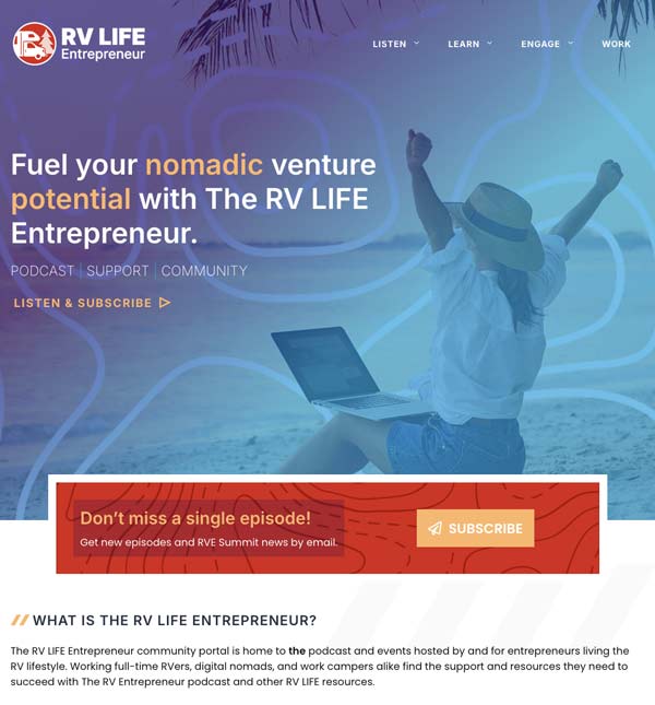 RV LIFE Entrepreneur